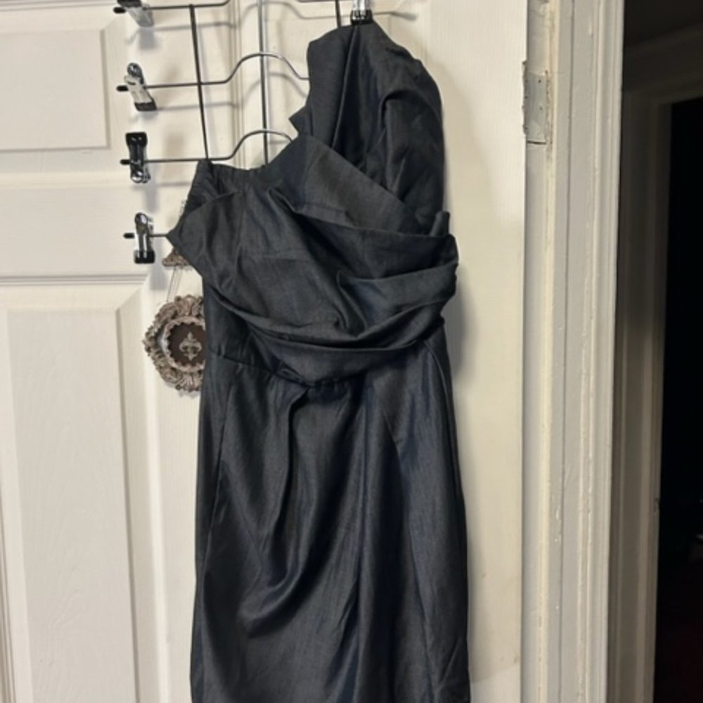 NWT Rock & Republic Strapless Blue Minidress Size 6